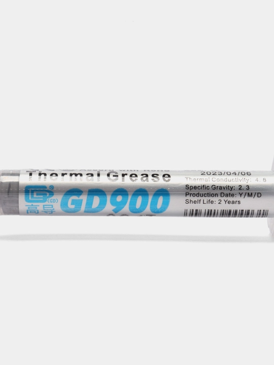 Термопаста GD900 для видеокарт и процессоров, 7 г, 15 г, 30 г, 4.8 в