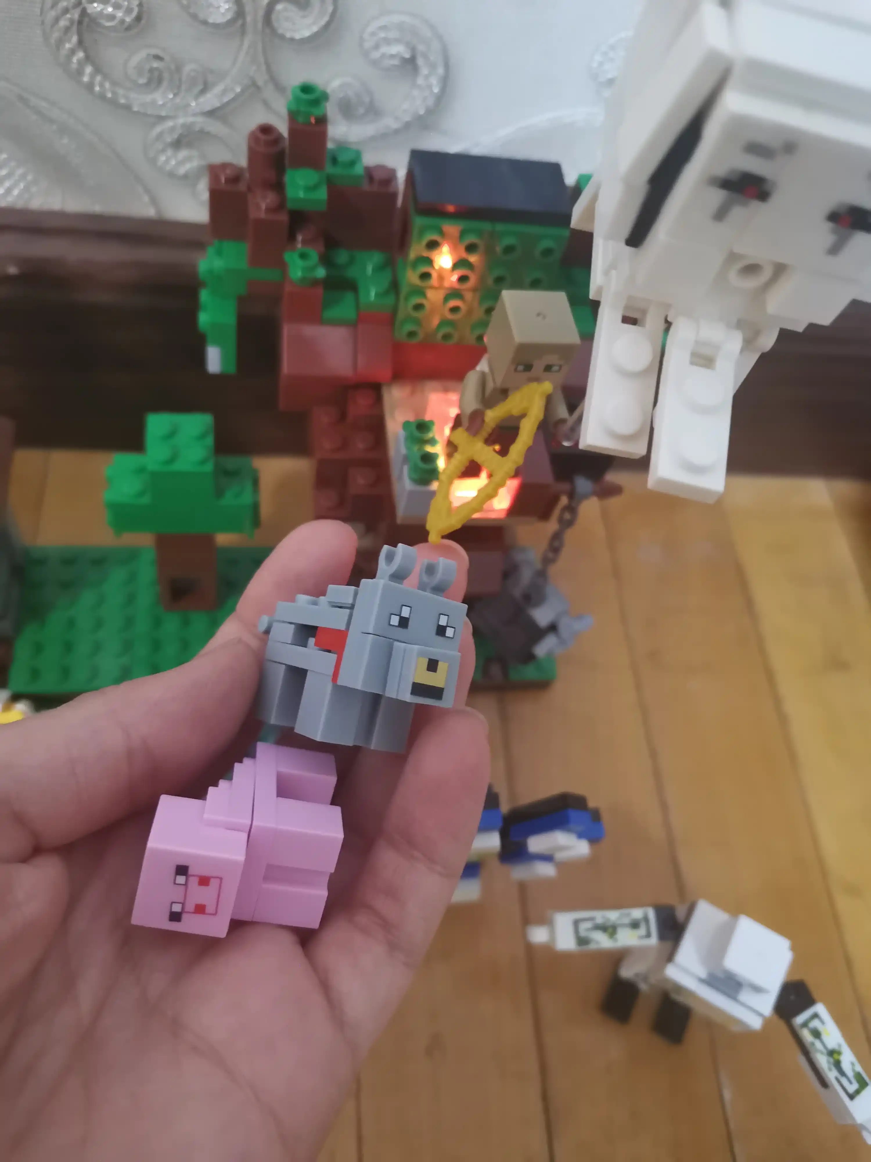 Lego My World konstruktori Lego Minecraft, Cube world bilan mos keladi
