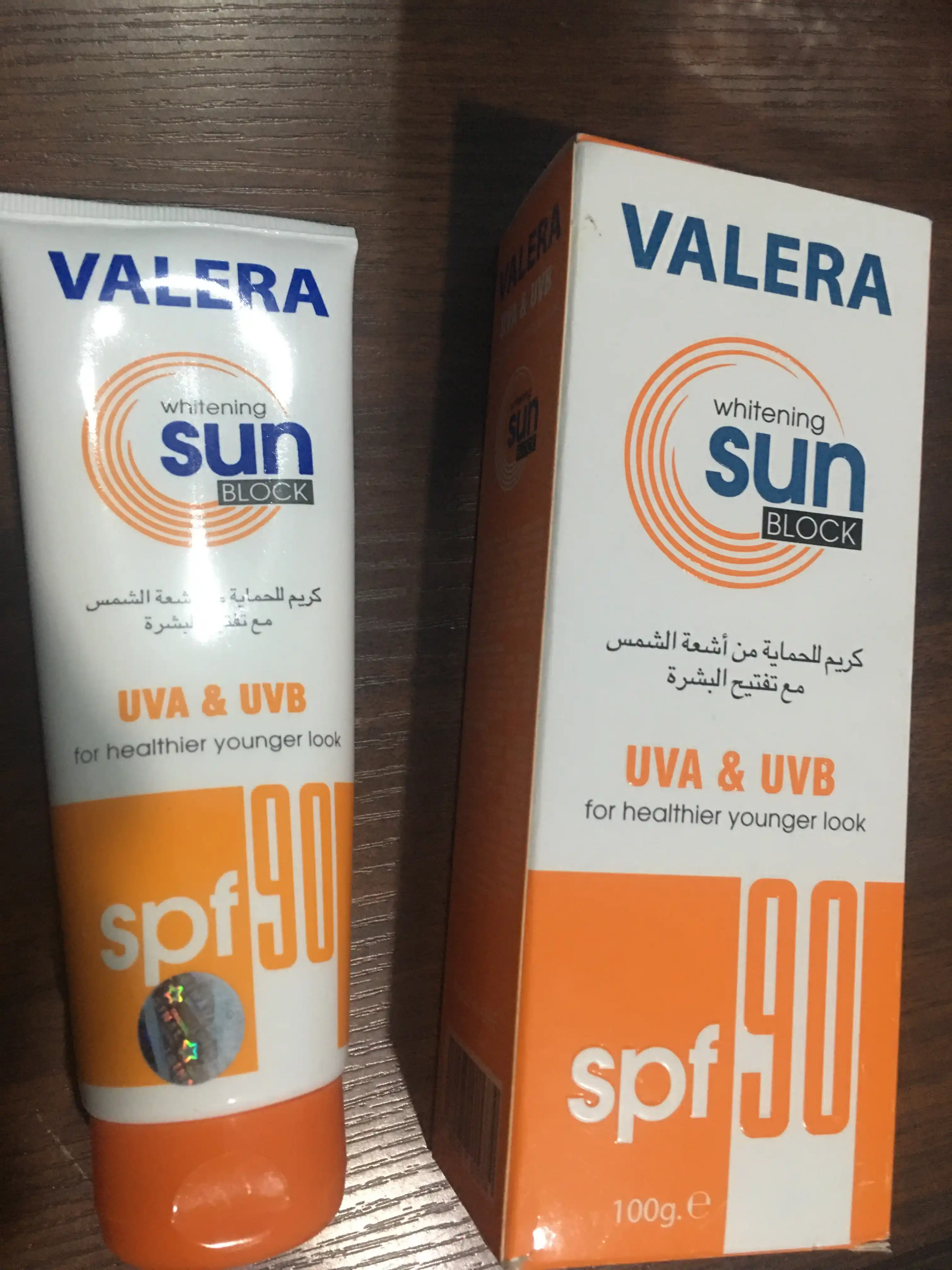 Quyoshdan himoyalovchi krem Valera Spf 90, 100 ml
