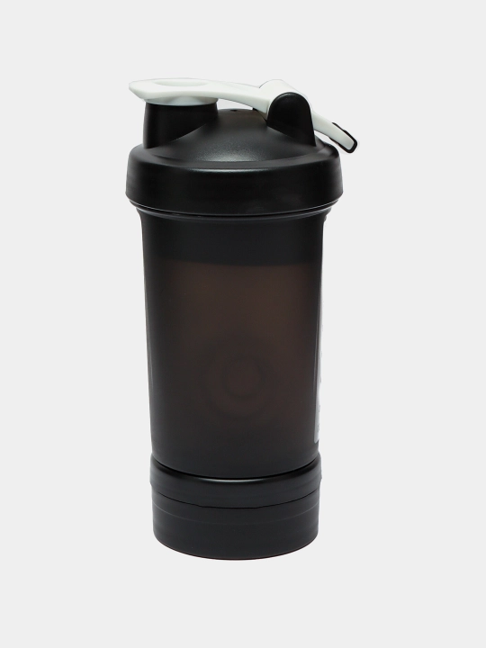 Shaker shishasi, sport, spiral bilan, protein  uchun  chashasi  bilan