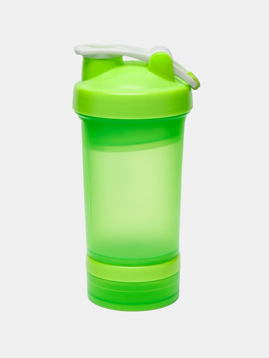 Shaker shishasi, sport, spiral bilan, protein  uchun  chashasi  bilan