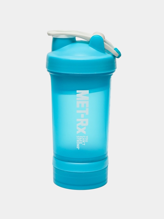 Shaker shishasi, sport, spiral bilan, protein  uchun  chashasi  bilan - 