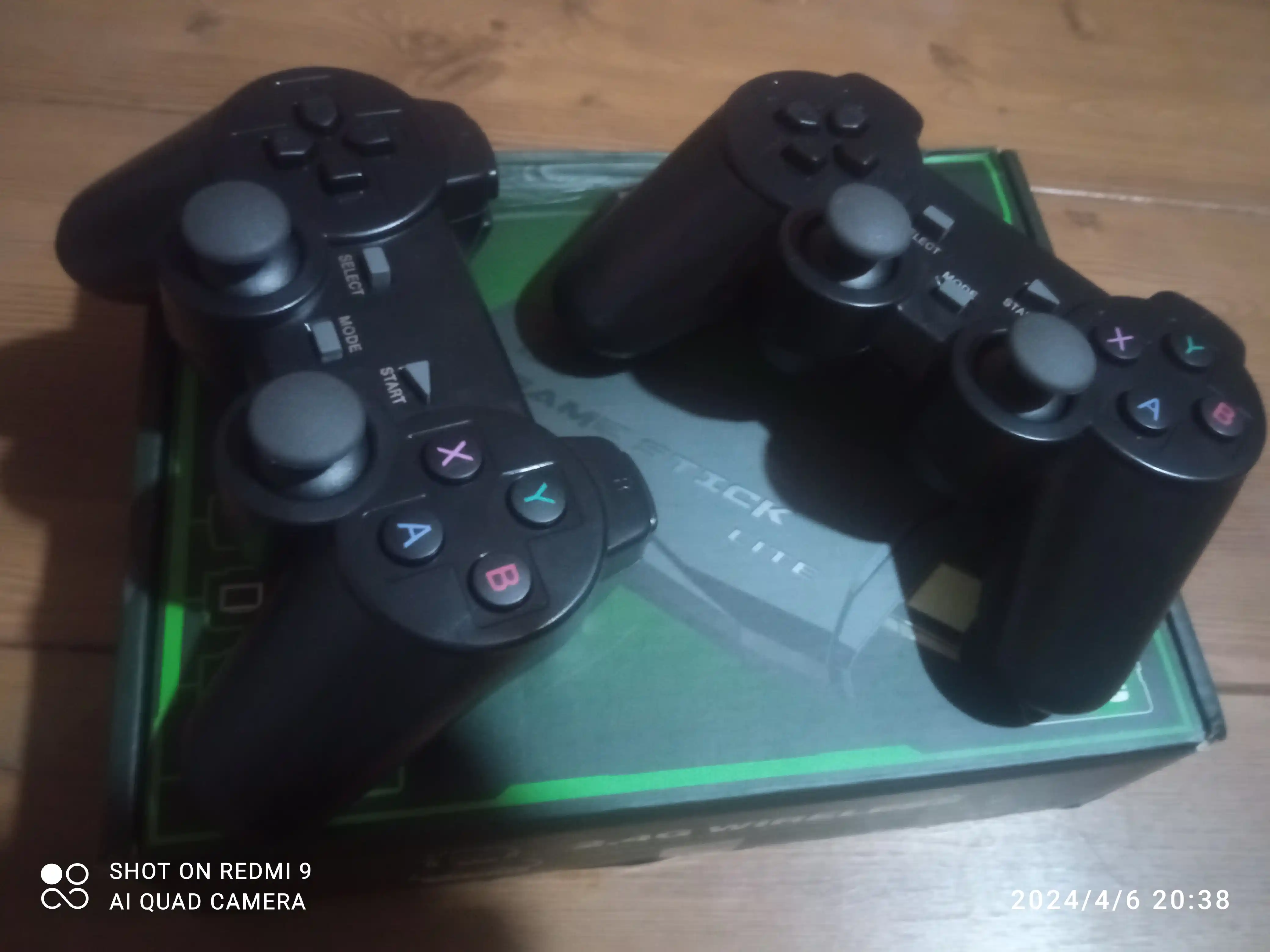 Game Stick Lite 64GB-128GB o‘yin pristavkasi + 2 pult, 15000+ retro o‘yinlar, HDMI