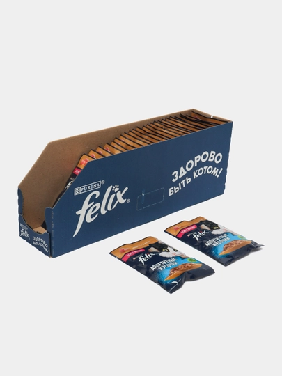 Влажный корм Felix для кошек, индейка в желе, 75 г, 26 шт в упаковке