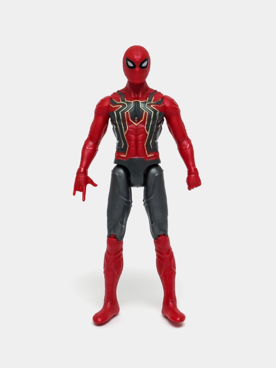 Набор с маской Человека Паука, моргающая маска, Spider Man, костюм, футболка, супергерой