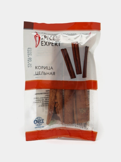 Корица цельная 15г, корица молотая 10г, корица в стеклянной банке, 40г Spice Expert — СПЕЦИИ-КОРИЦА-МОЛОТАЯ