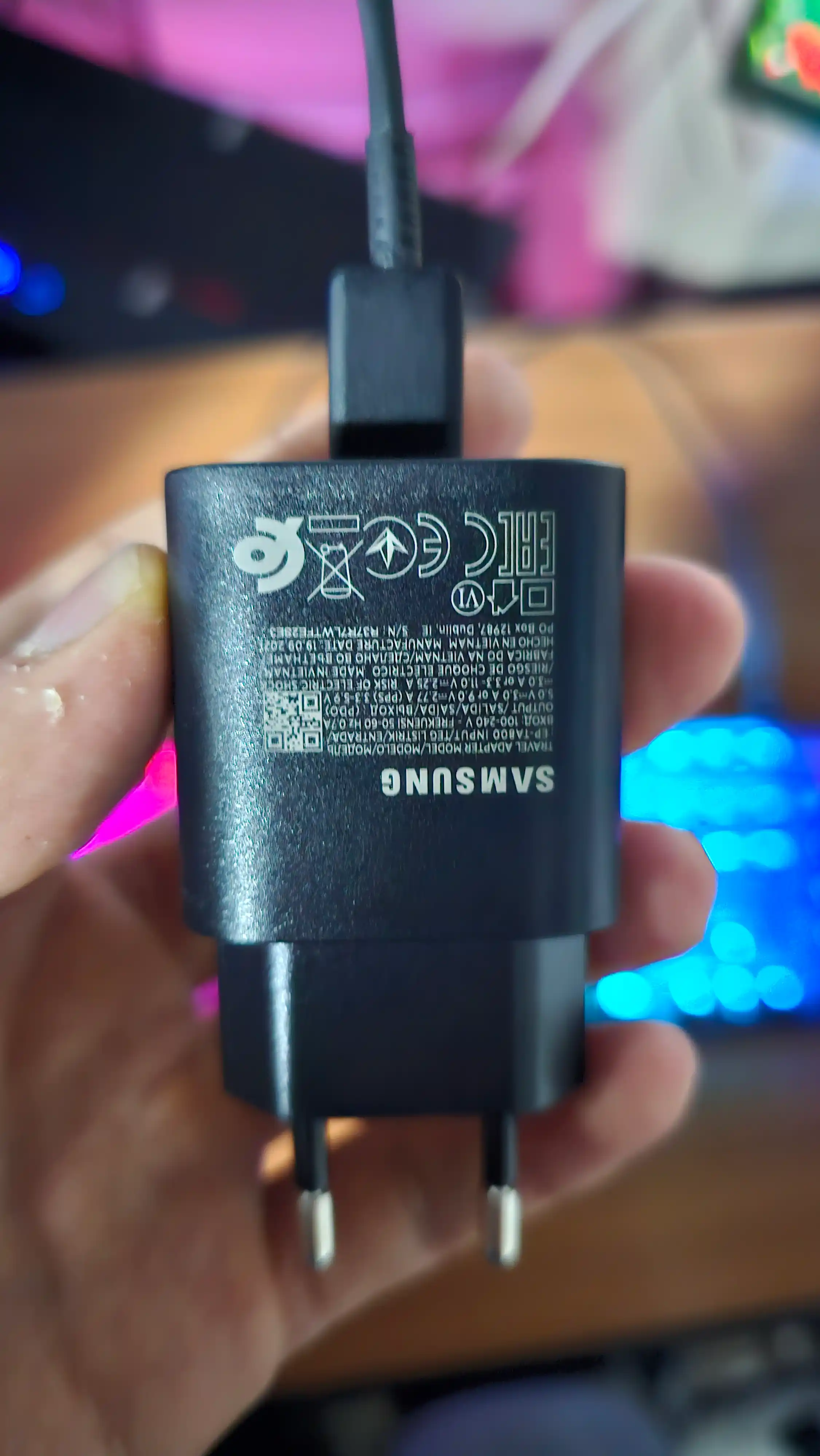 Зарядное устройство для Samsung PD, адаптер USB-C, c быстрой зарядкой, 25 Вт