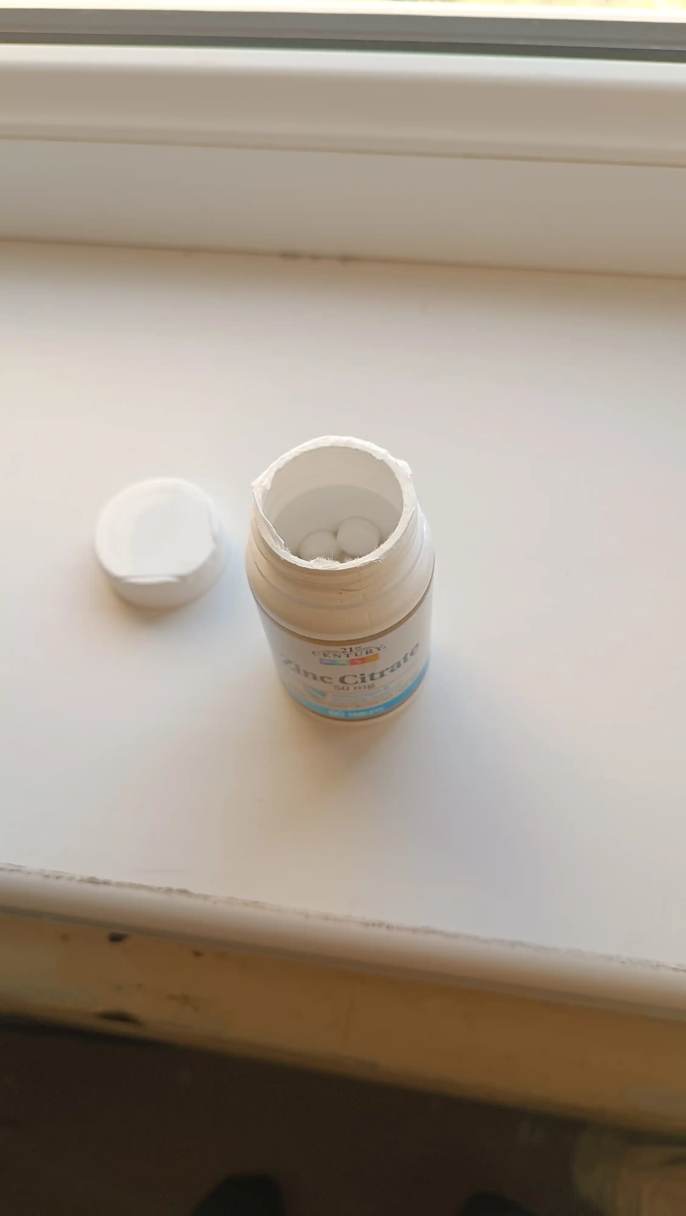 Sink sitrat 21st Century, 50 mg, 60 kapsula