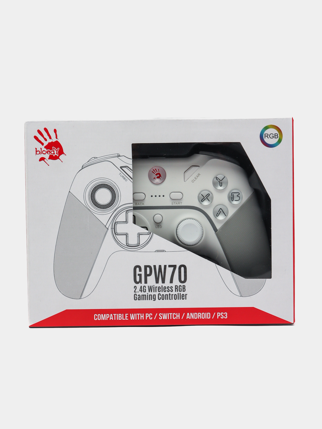 Simsiz geympad A4TECH Bloody GPW70 Sports Oq Joystik