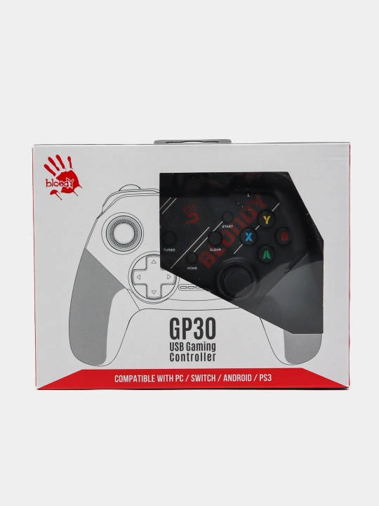 Joystik Geympad Bloody GP30 Sports Red