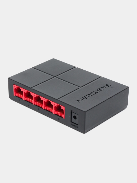 Mercusys MS105G 5-портовый гигабитный свитч, настольный коммутатор 10/100/1000 Мбит/с - 