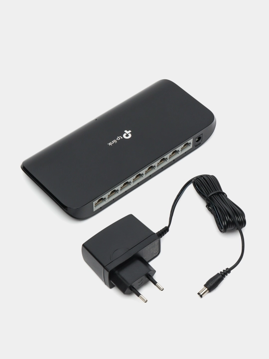 TP Link TL-SG1008D 8-портовый гигабитный настольный коммутатор, 10/100/1000 Мбит/с, свич