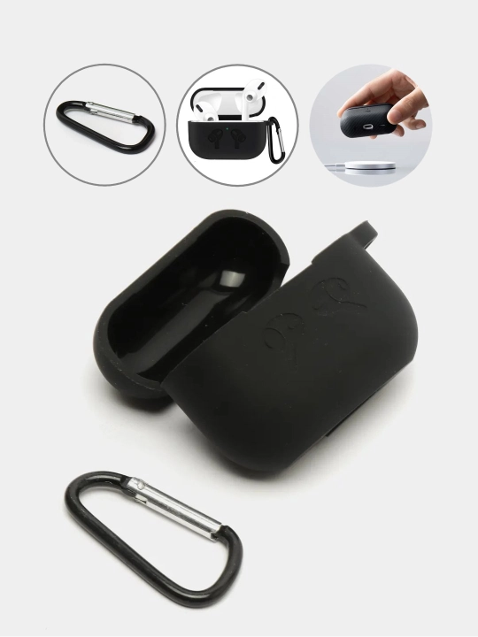 Силиконовый чехол для наушников AirPods Pro, ударопрочный