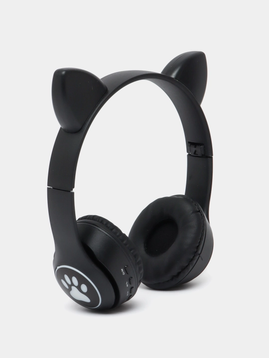 Simsiz quloqchin Cat Ear, yonadigan mushuk quloqlari bilan, Bluetooth