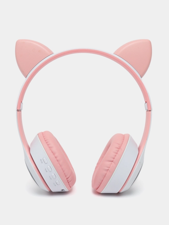 Simsiz quloqchin Cat Ear, yonadigan mushuk quloqlari bilan, Bluetooth