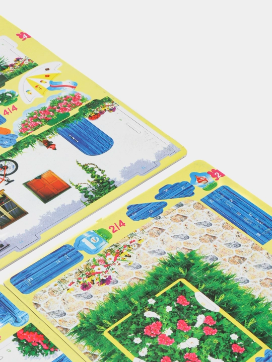Игра-головоломка "Построй свой собственный дом", 3D-пазл