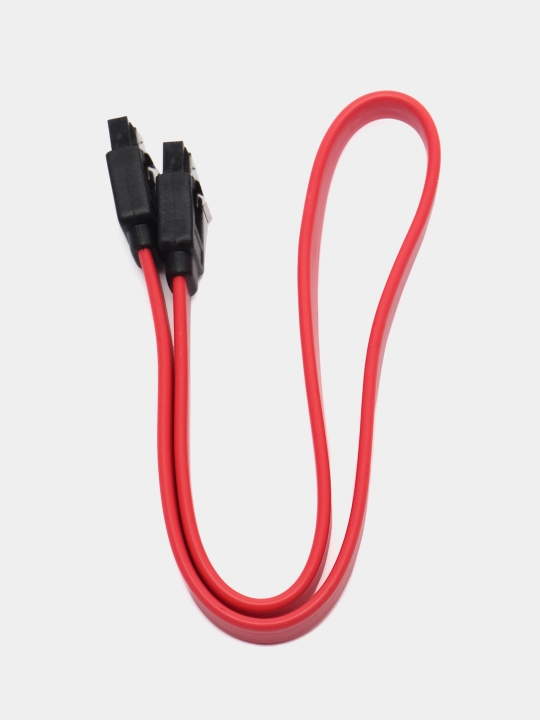 SATA shleyf, kabel 6 Gb/s, SSD, HDD, DVD ni ulash uchun fiksatori bilan - 