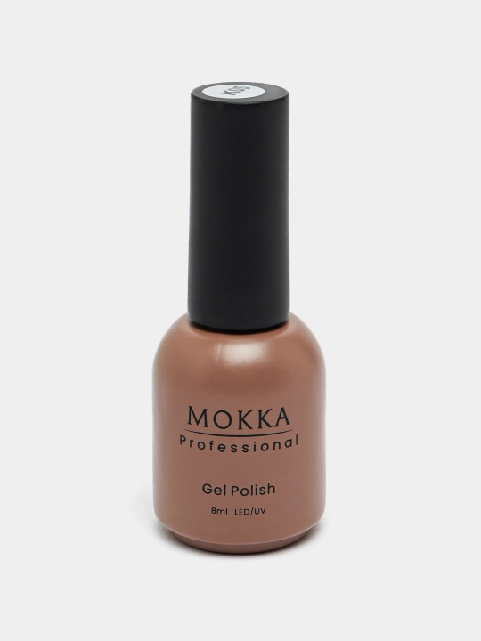 Rangli jel lak MOKKA, UV/LED chiroqda quriting, 8 ml