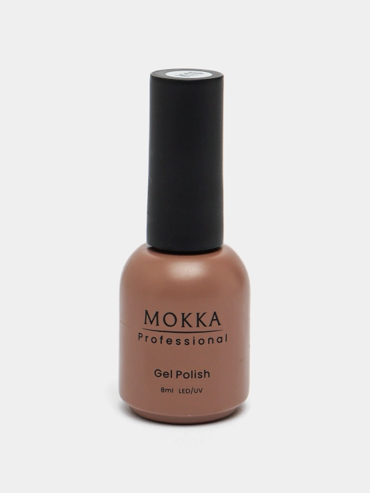Rangli jel lak MOKKA, UV/LED chiroqda quriting, 8 ml