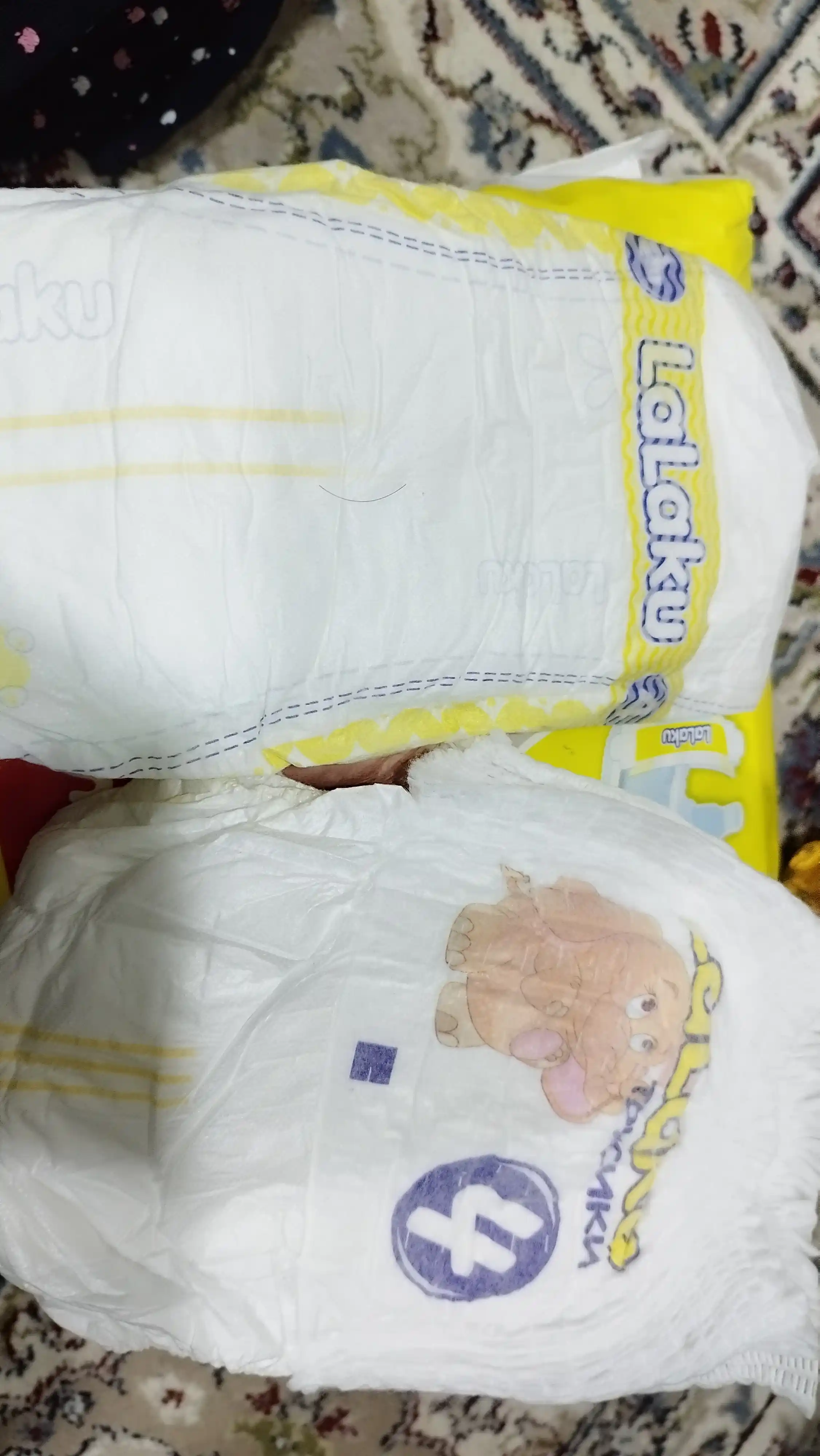 Подгузники LALAKU GIGA  мини 4, 7 кг – 18 кг, 26