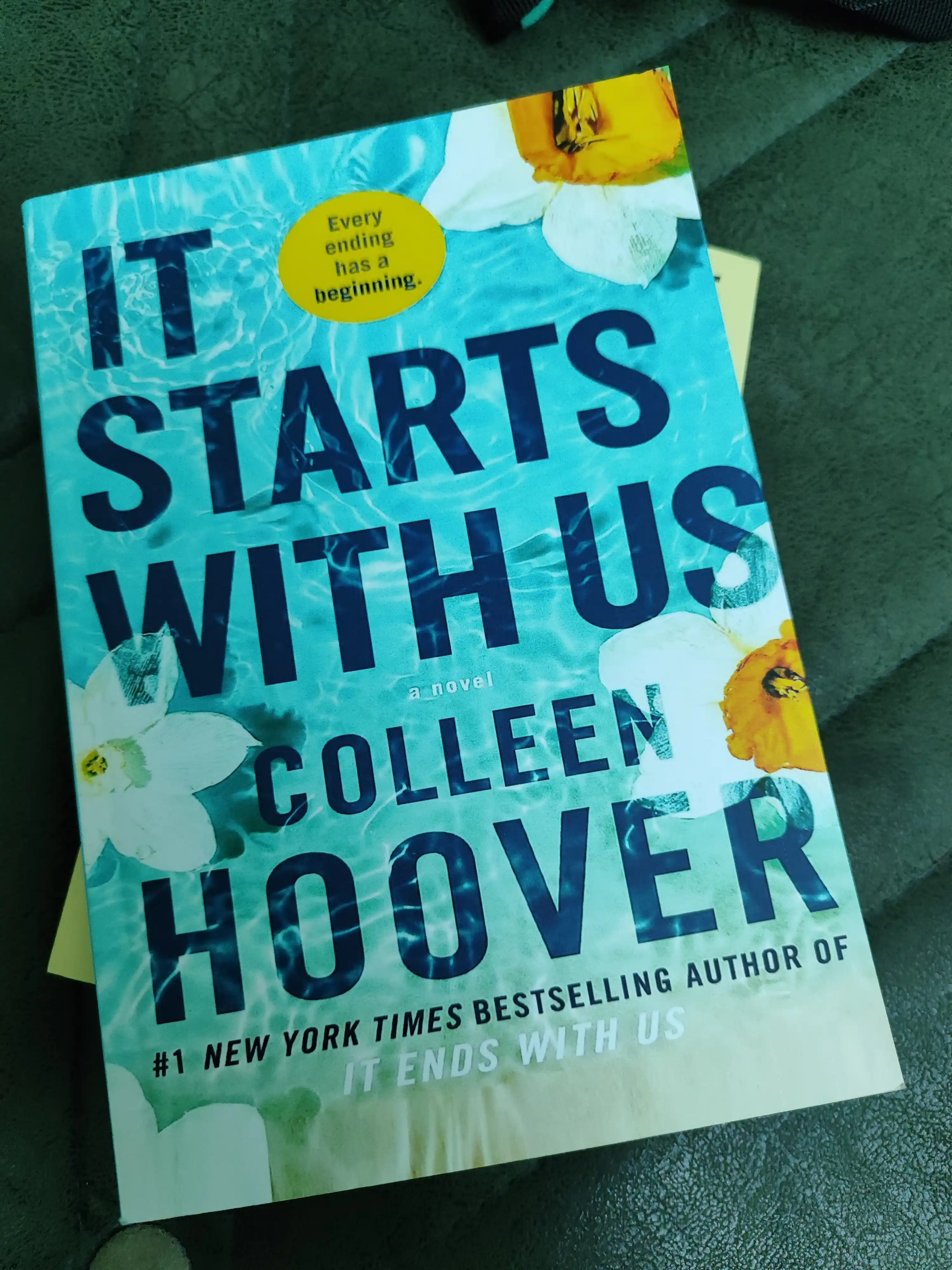It starts with us, Colleen Hoover