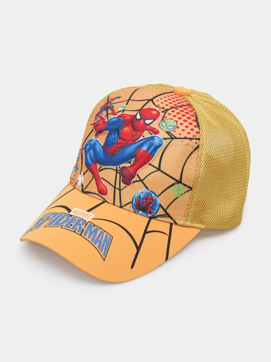 Детская кепка Spider-Man летняя с сеткой - 