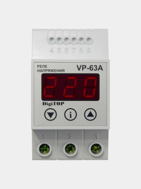DigiTOP VP-16A kuchlanish relesi (VP-32A, VP-63A)