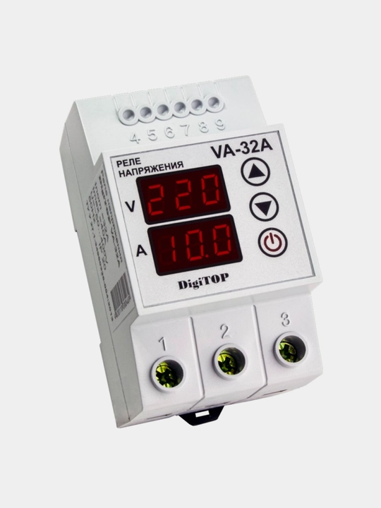 DigiTOP VA-32A tok nazoratiga ega kuchlanish relesi, 63A