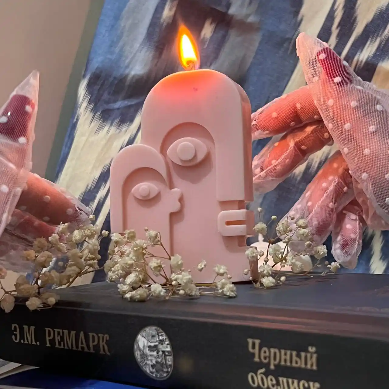Женские перчатки, прозрачные в горошек