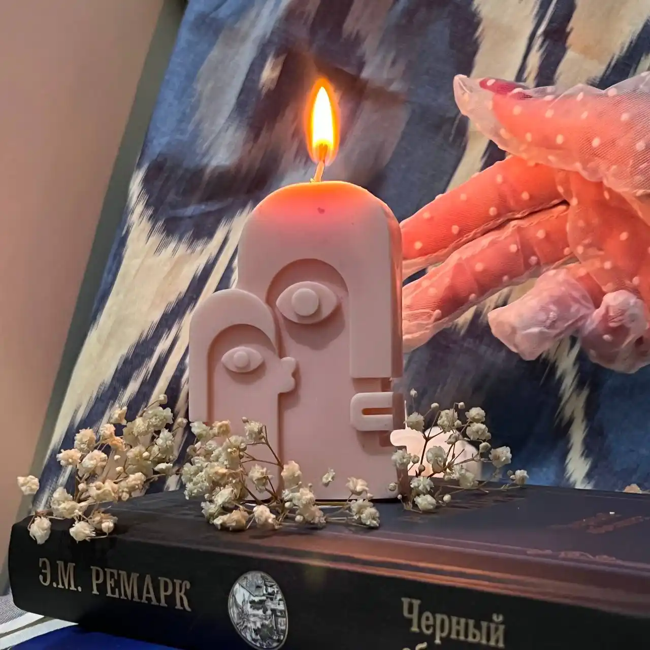 Женские перчатки, прозрачные в горошек