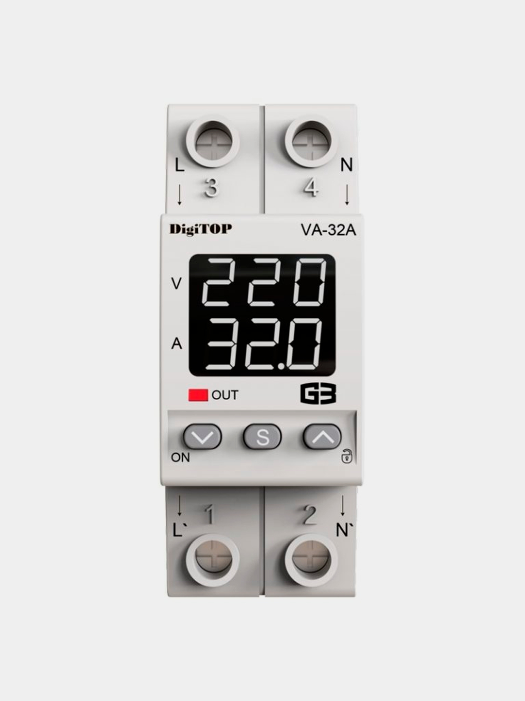 Реле напряжения DigiTOP VA-32A M2W, 63A купить по низким ценам в ...