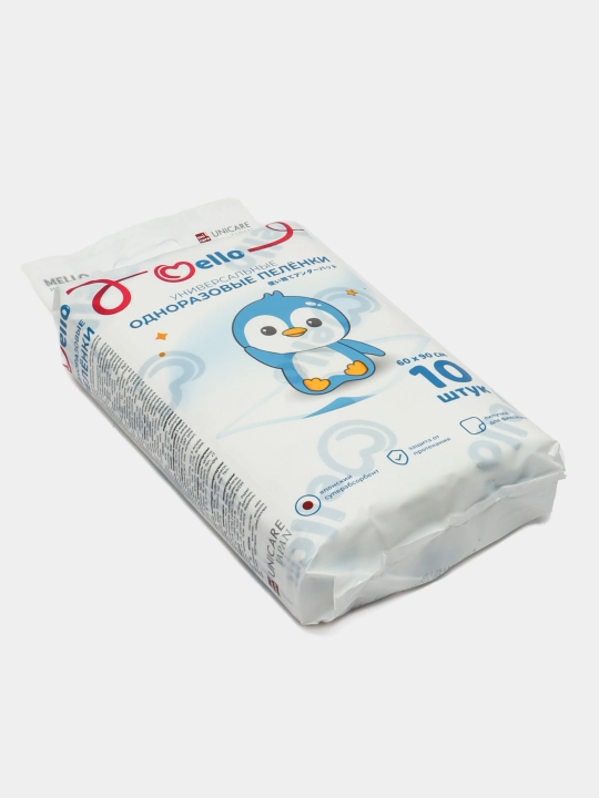 Bir martalik tagliklar Mello, 60 * 90 sm, 10 dona - 