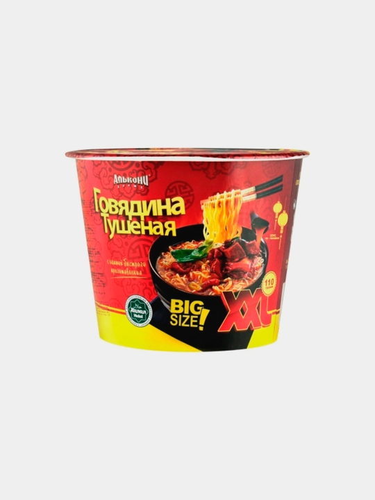 Alkoni qo'zichoq go'shti, stakan, 110 g