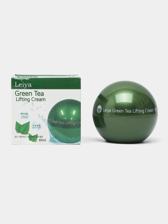 Крем для лица, Leiya, Hyaluron, Snail, Green Tea, Pomegranate, Olive, Collagen, 85 мл