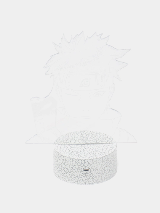 Аниме Наруто, 3D светильник ночник с пультом Naruto, LED RGB подсветкой и USB, подарок