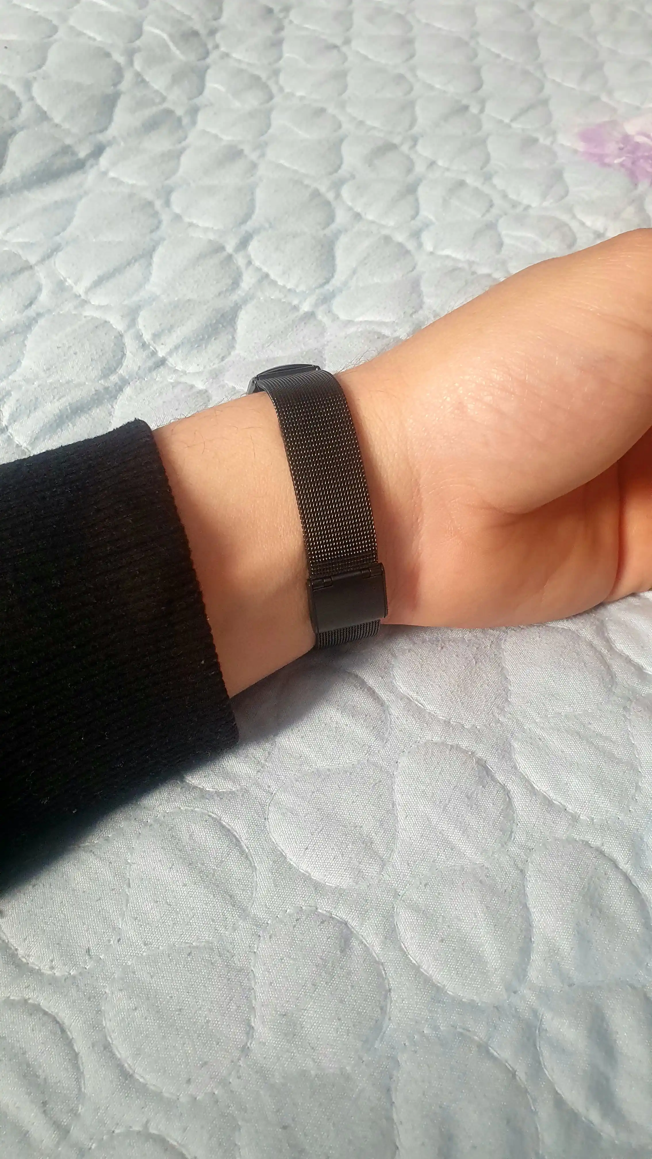 Ремешок для Xiaomi Mi Band 3/4/5/6/7/8, металлический, миланская петля