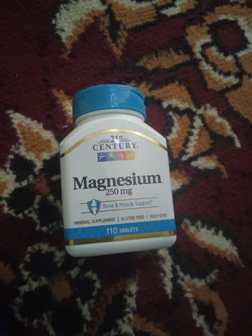 Витамины Magnesium 21st Century, магний, 250 мг, 110 таблеток