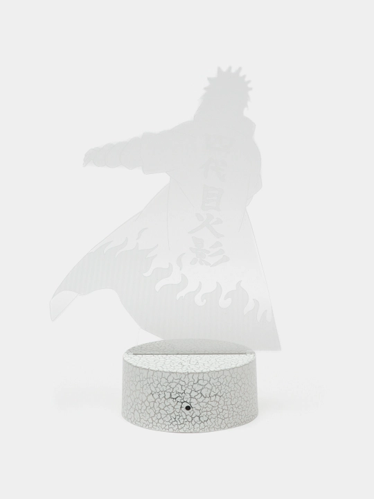Аниме Наруто, 3D светильник ночник с пультом Naruto, LED RGB подсветкой и USB, подарок
