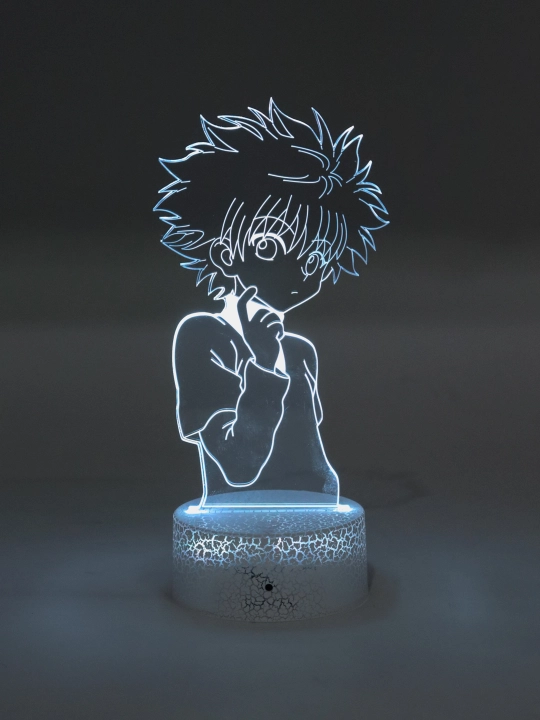 Anime Hunter HxH, pultli 3D chiroq, LED RGB yoritgich va USB - 