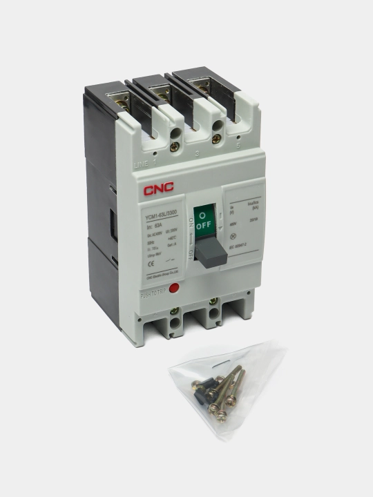 YCM1 3P avtomatik o'chirgichi, 63A/100A/250A - 