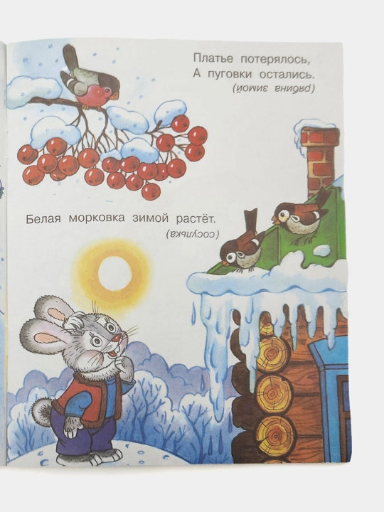 Zimoy i letom odnim tsvetom, Seriya, Zagadki dlya malyshey