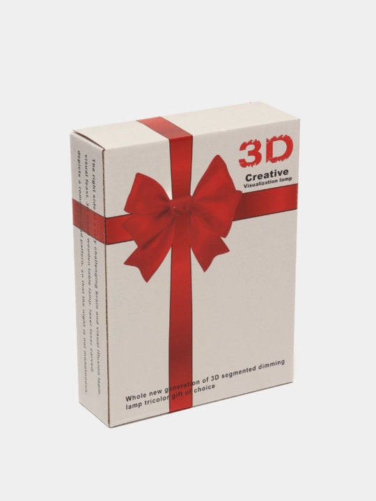 Svitilnik, 3D chiroq, tungi chiroq, sovg alar qizlar uchun