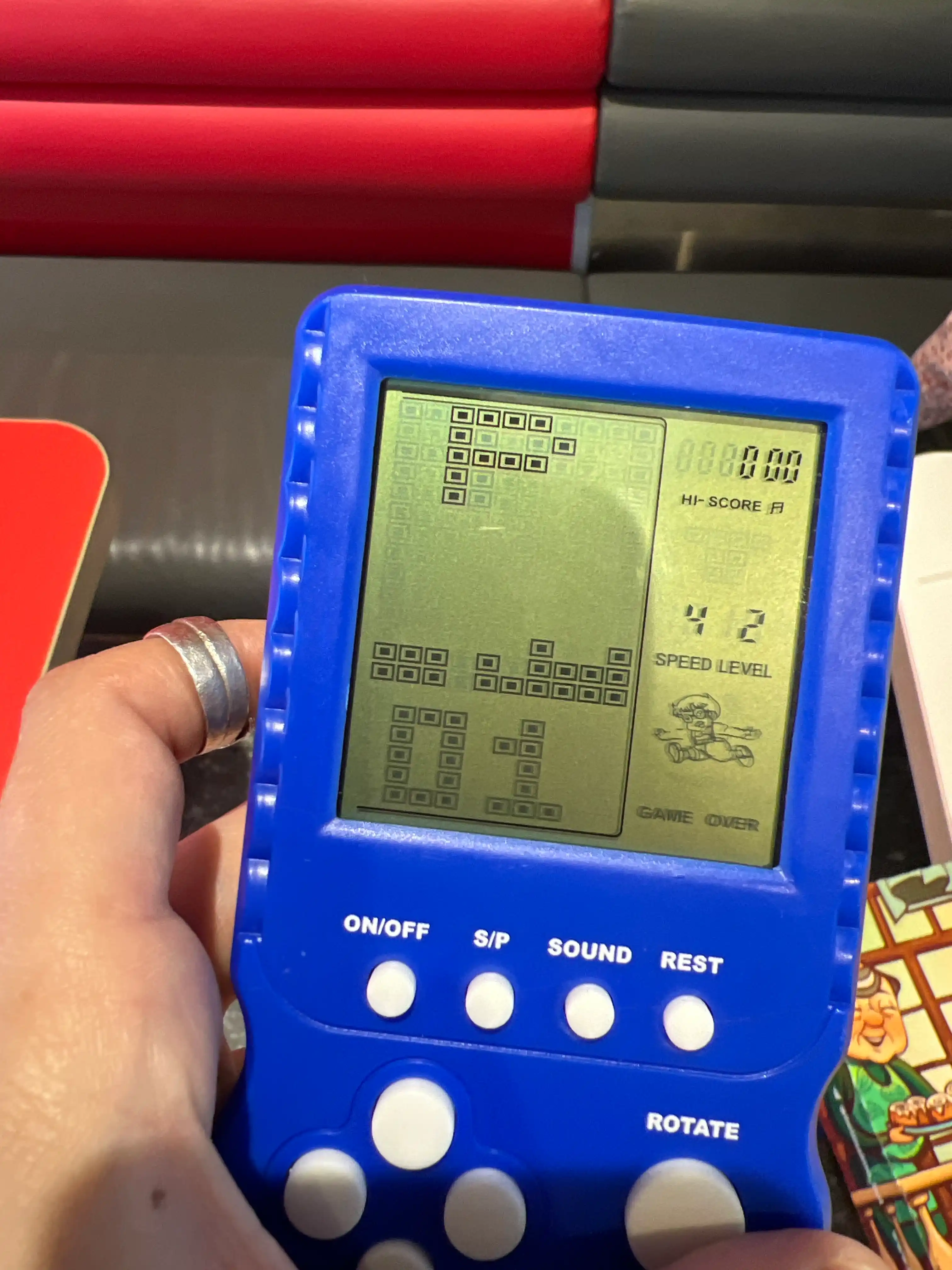 Klassik tetris Brick Game, elektron boshqotirma o'yini