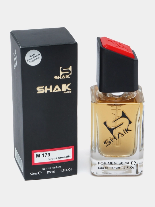 Parfyumlangan suv SHAIK 179, Bvlgari Le Gemme Tygar, erkaklar uchun atir, 50 ml