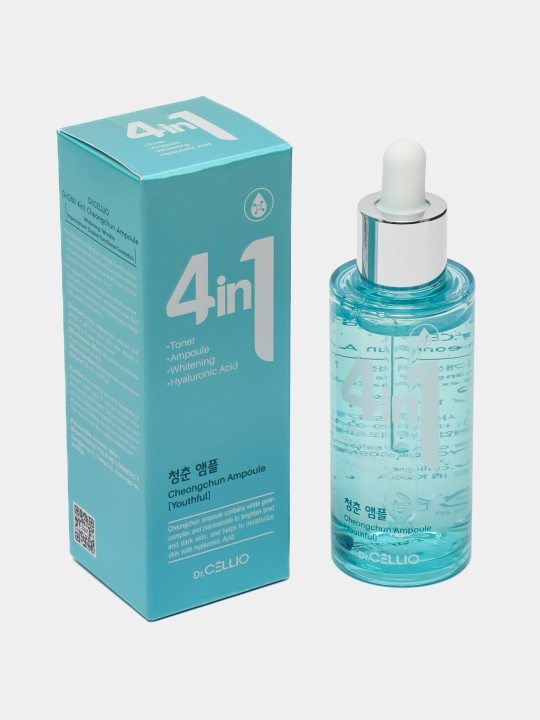 Сыворотка для лица, Dr.CELLIO, 4in1, 50 мл