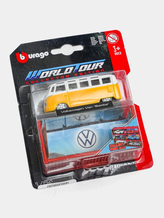BBURAGO 1/64 kolleksiya o'yinchoq moshinasi: Mers, ZEEKR, NISSAN, BUGATTI, FORD