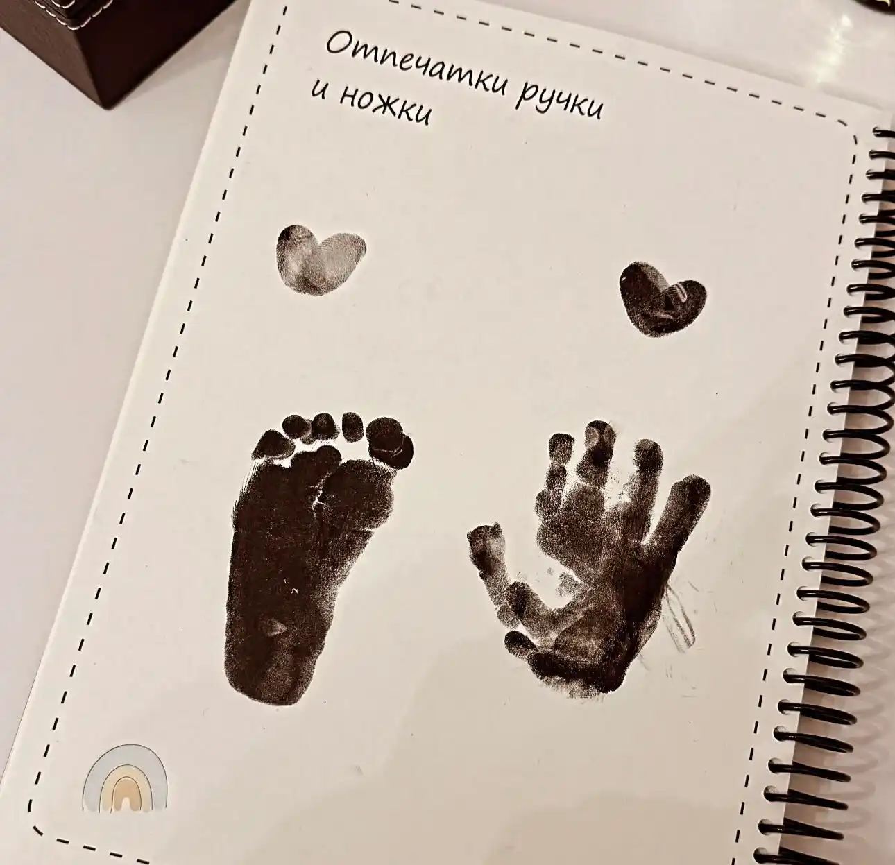 Набор для создания отпечатков ручек и ножек малыша