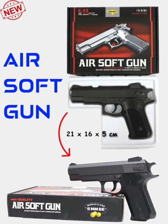 Metall to'pponcha, pnevmatik GLOCK, K-33A C2, C7 K17A blaster K 17A Makarov