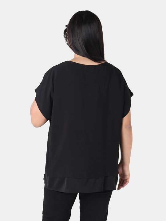 Ayollar futbolkasi, paxta, universal o'lcham XXL-XXXL