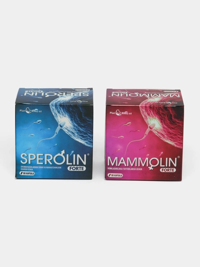 BFQ Sperolin va Mammolin, 90+90 kapsula - Plan Baby - 